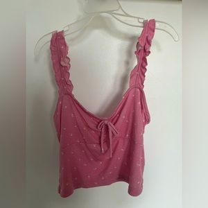 Pink tank top from Pacsun, size small
